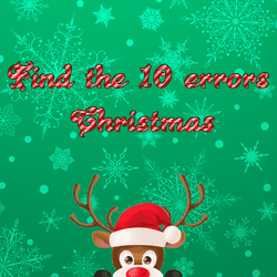 Find 10 errors – CHRISTMAS